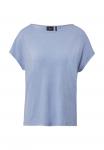 Футболка s.Oliver BLACK LABEL Basic T-shirt, Himmelblau/Light Blue - фото 6