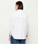 Рубашка loose fit Marc Cain, белый - фото 3