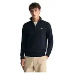 Свитер Gant Classic Half Zip, синий - фото