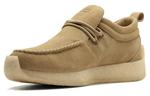 Кроссовки maycliffe suede 'dark sand' Clarks, желтый - фото 2