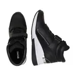 Кожаные кроссовки Michael Kors, черный - фото 3