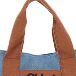 Chloé Сумка-шоппер из хлопка - фото 3