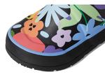 Ботинки Bogs Kids Rainboot Overlap Flowers, черный мульти - фото 2