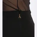 Юбка Patrizia Pepe, черный - фото 4