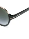 Солнцезащитные очки-пилоты Dimitry TOM FORD Eyewear, черный - фото 3
