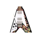 Электрогитара Epiphone Jimi Hendrix «Love Drops» Flying V для левши - фото 5