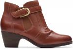 Женские ботинки Clarks Emily2 Opal, Tan Leather - фото 2