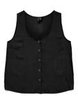 Блузка VERO MODA VMBUMPY, черный - фото