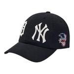 MLB Хлопковая бейсболка унисекс черная, Black - фото