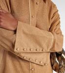 Рубашка с люрексом Lumière Oséree, золотой - фото 5