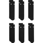 Носки 6 пар Черные Белые Детские Nike - фото