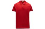 Moncler Красная поло для мужчин - фото
