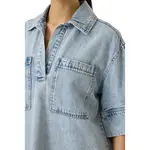 Платье Garcia O260081, синий - фото 5