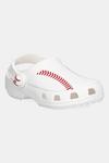 Детские шлепанцы CLASSIC BASEBALL CLOG T Crocs, белый - фото