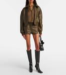 Шорты с высокой талией Norma Kamali, Bark - фото 2