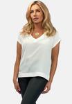 Блуза V-NECK PLAIN REGINA FASHION, кремовый - фото 5