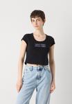 Футболка Calvin Klein Jeans BABY TEE, Black - фото 3