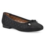 Балетки Bocah White Mountain, black glitter fabric - фото