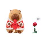Capybara, Capybara Dolls Plush Doll 22cm Height Doudou Beibei - фото 3