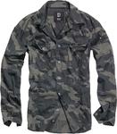 Рубашка Brandit SlimFit Shirt, темный кмуфляж - фото