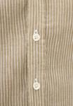 Рубашка CUT AWAY STRIPE Oscar Jacobson, бежевый - фото 7