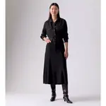 Приталенная и расклешенная юбка Levi's, черный - фото 4