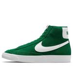 Кроссовки blazer mid '77 suede 'pine green' Nike, зеленый - фото