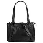 Сумочка Spikes & Sparrow, натуральная кожа, черный - фото