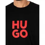 Футболка HUGO Daltorip 10261710, черный - фото 4