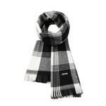 Вязаный шарф унисекс, Khaki, Box - фото 3