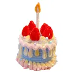 Плюшевая кукла Creative Twist Stick Cake Bear Rabbit высотой 20 см XTHOT, синий - фото 6