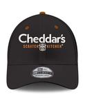 Мужская черная шляпа Kyle Busch 39THIRTY Cheddar's NEO Flex Fit New Era - фото 3