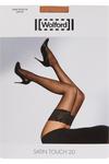 WOLFORD Чулки Satin Touch плотностью 20 ден, песочный - фото 2