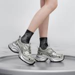 Кроссовки GG-CC Chunky Sneakers Women's Low-top, хаки - фото 7