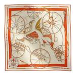 Шёлковый платок HERMES Мультиколор - фото 7