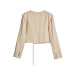 ELLE Кроп-пальто Women's Camel - фото 3