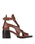 Сандалии Chloé, коричневый - фото