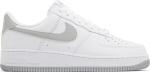 Кроссовки Air Force 1 '07 'White Light Smoke Grey', белый - фото