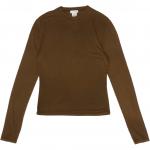 Long Sleeve T Shirt Acne Studios, коричневый - фото