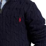 Детский свитер Polo Ralph Lauren, синий - фото 6
