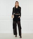 Брюки домашние Pinko Flare Fit, черный - фото 2