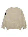 Толстовка с нашивкой Compass Stone Island Junior, нейтральный - фото 2