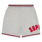 Шорты Supreme Ultrasuede Mesh Short, серый - фото