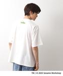 SESAME STREET Футболка с принтом «Улица Сезам», кремовая - фото 5