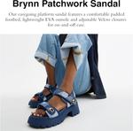 Женские сандалии на платформе COACH Brynn, Denim - фото 2