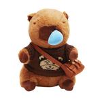 Плюшевая кукла Snotty Dressing Capybara высотой 25 см Whoops - фото