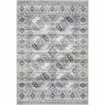 Ковер Shea Vintage Area Rug nuLOOM, 122x183 см, серый - фото 4