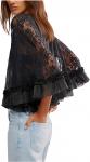 Топ Free People Carly Cape Top, Bitumen - фото 2