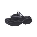 Шлепанцы женские TAFN, Black - фото