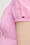 Блузка Tommy Jeans, розовый - фото 5